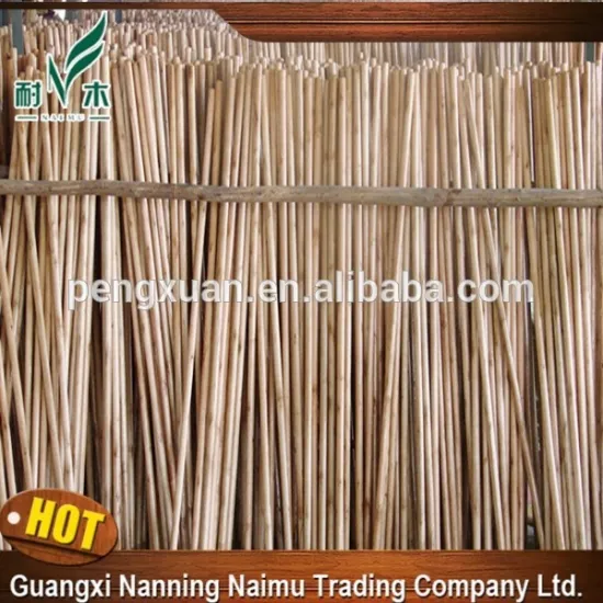 Lacquering smooth dry wooden broom handle ,wooden handle export for vietnam