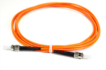 ST to ST OM4 Simplex Patch Cord