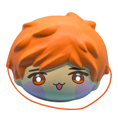 Máscara de festa infantil de PVC de menino bonito dos desenhos animados