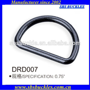 black D-type rings buckles plastic buckles SBS buckles DRD007