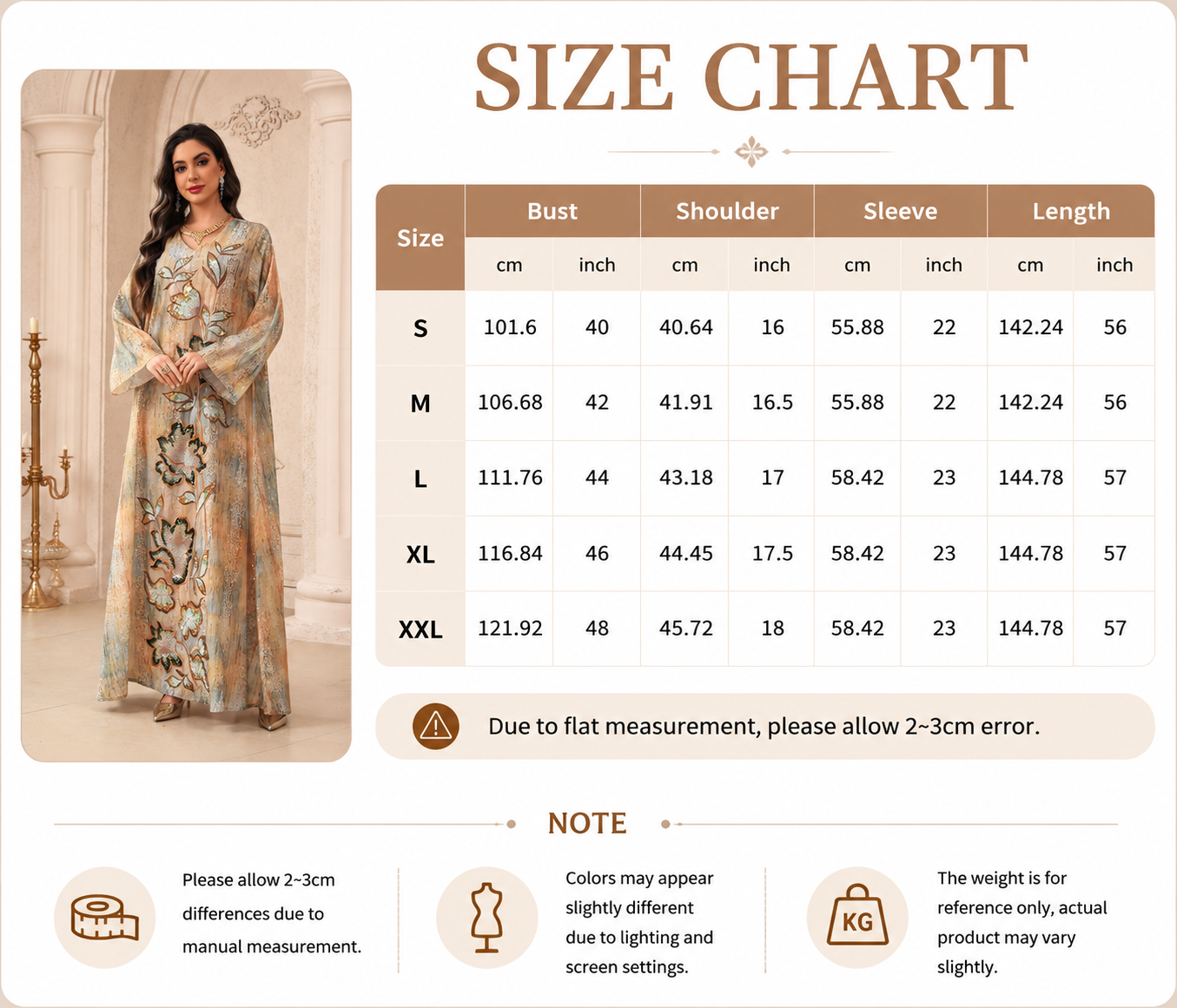 Floral Sequin Embroidered Abaya Dress