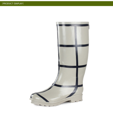 Hangzhou latest design ladies fashion rubber boots,rain boots,women rubber boots