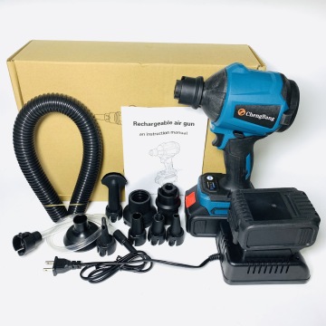 เครื่องเป่าฝุ่นลิเธียมแบบพกพาแบบพกพา 1000W เครื่องเป่าลมแบบพกพา