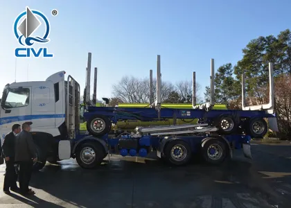 Howo Log Transportation Wood Transportation Truck