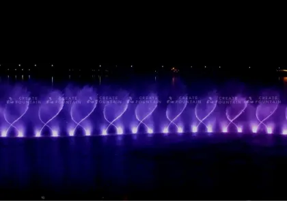 Floating Fountain with Led Lights