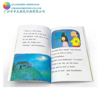 offset printing kids reading book