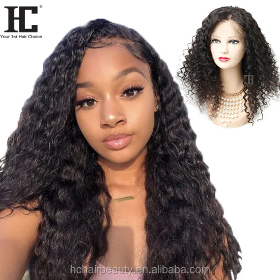 best seller wholesale deep wave wig indian lace front human hair cheap lace front wigs