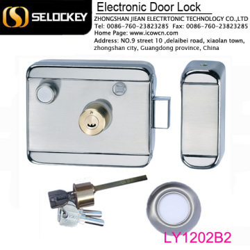 electronic double cylinders push button door lock(LY1202B2)