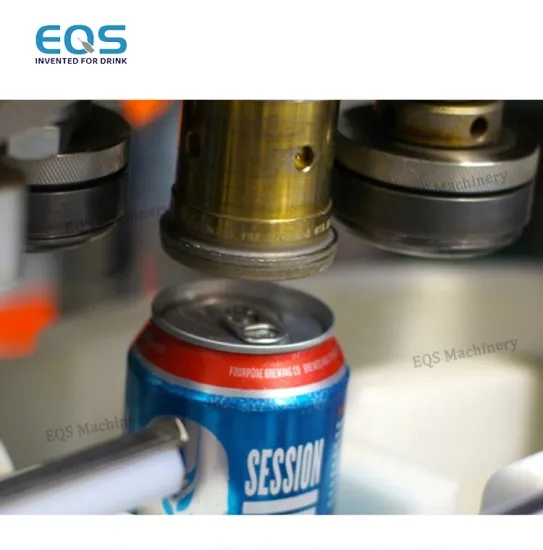 Complete Brewery Beer Canning Line: Rinsing, Filling, and Capping Machine Production Line