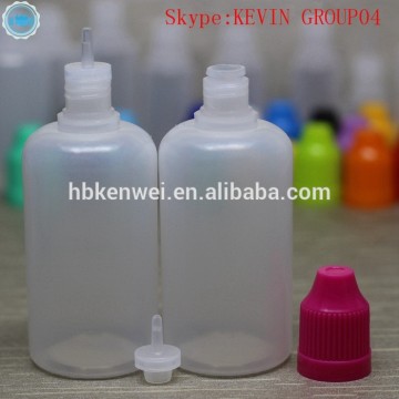 2016 Hot sale 50ml PE essential oil bottle Dropper Bottle Screw cap sealing type