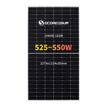 Ecoreesun Solar Panel 535W-550W Solar Roof Tiles Photovoltaic System