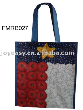 80% post consumer waste shopping bag