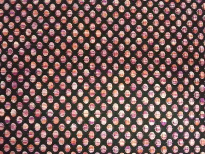 Poly Span Jacquard Tie Dye