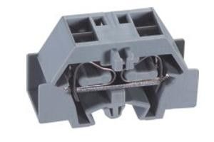 Side Entry 500v 24a 4 Pin Miniature Terminal Blocks With Snap In Mounting Feet