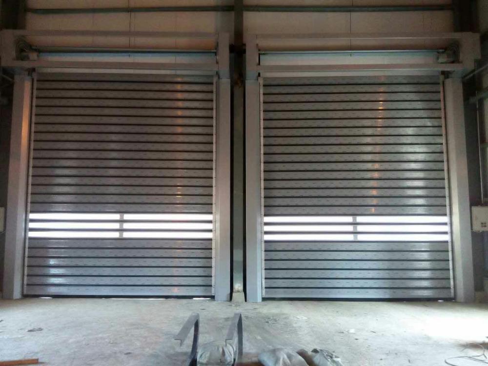 Aluminum Security Spiral Door Roller Shutter Door