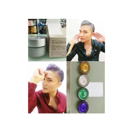 Wholesale Private Label Temporary Hair Dye Wax - 9 Colors Fashion Hair Wax