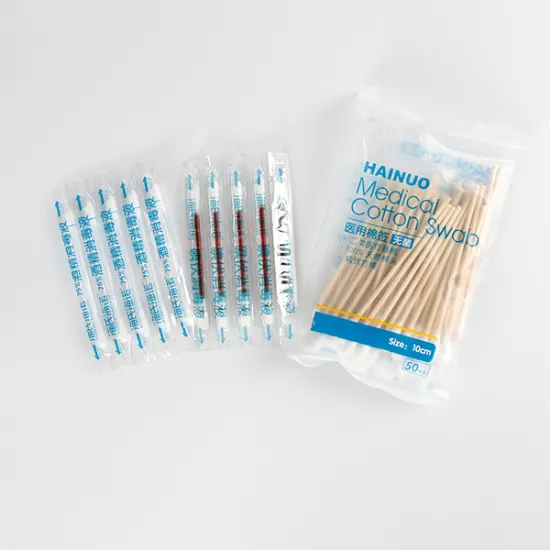 Iodine Swabs & Cotton Swabs Made In China