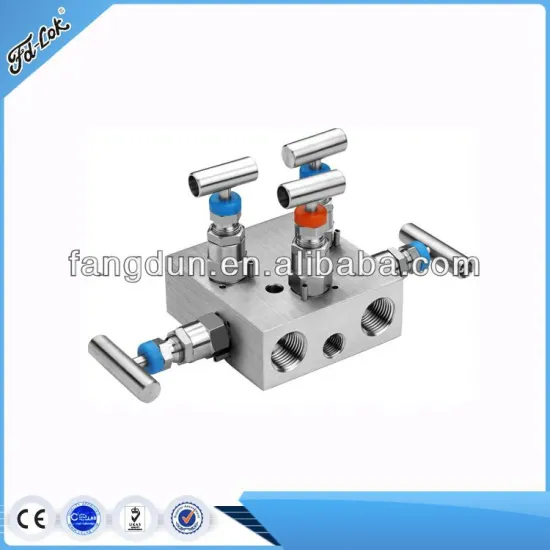 Newest Design Way Manifold 5 Valve