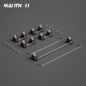 Transparent Color Stabilizers for Custom Keyboard PCB Screw-In Stabilizers