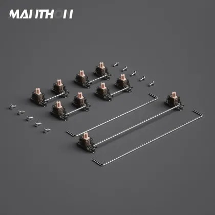 Transparent Color Stabilizers for Custom Keyboard PCB Screw-In Stabilizers