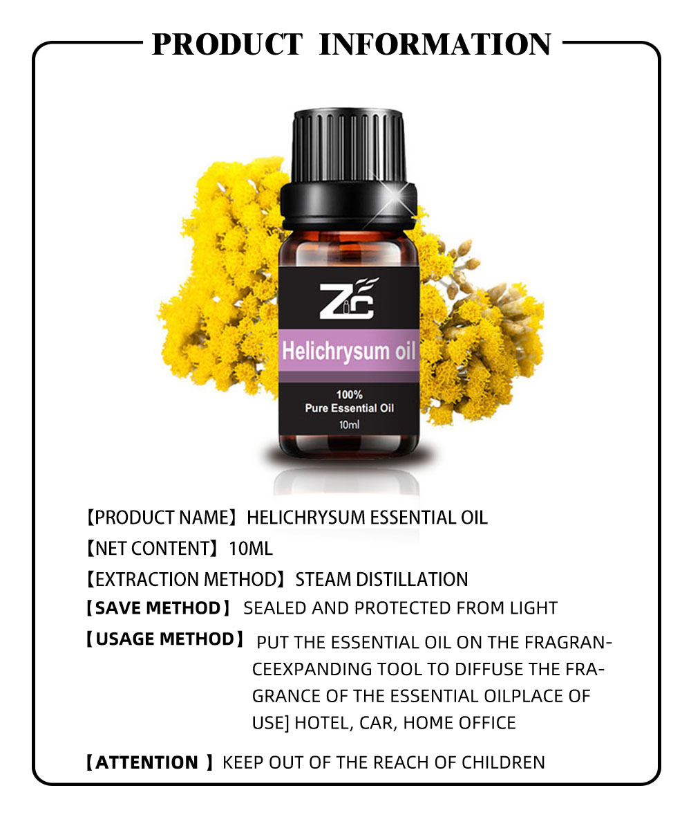 Helichrysum Essential Oil Aromatherapy for Skin Face Care