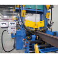 Assembly Welding Straightening Machine Steel Production Line