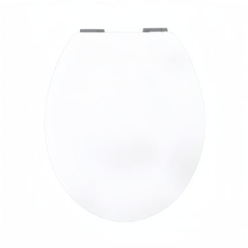 Fanmitrk white MDF toilet seat easy to clean