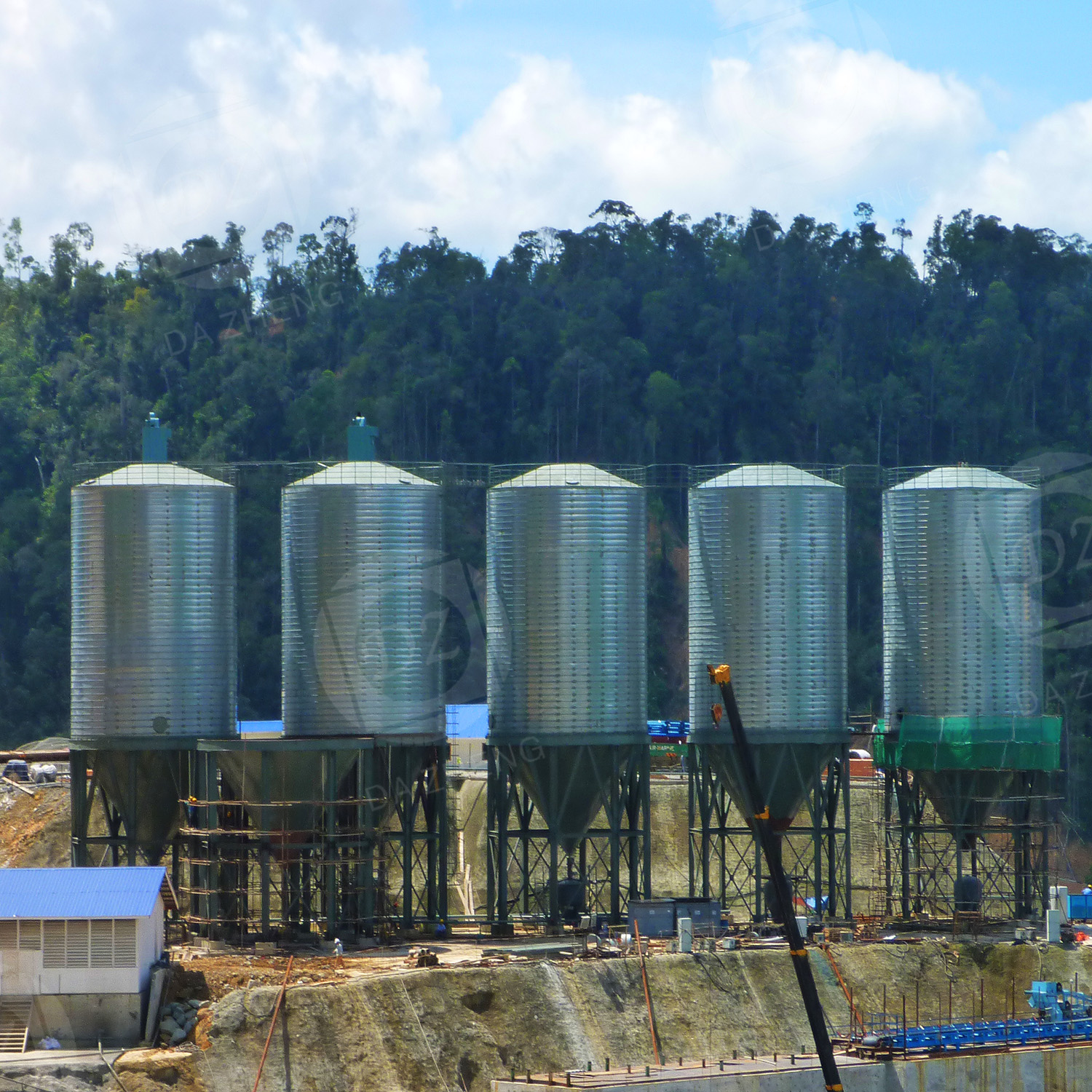 Wholesale storage of building materials