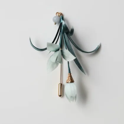 originate chinoiserie cherry blossom brooch