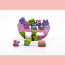 Hölzerne Lebensmittelblöcke Spielzeug, Holzblöcke Gebäude Spielzeug