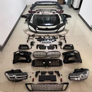 BMW 5 Series F10 to G30 Conversion Kit - 2022 Bumper, Headlight, Hood, Fender, Tail Pipe, Tail Light