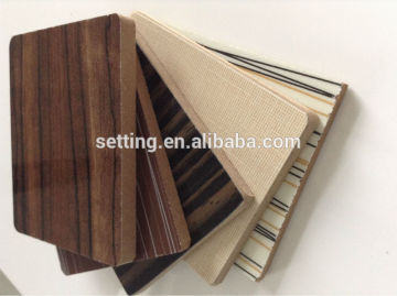 High gloss High polymer composite board kitchen cabinet