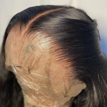 Transparent Lace Frontal Wig Pre Plucked Raw Indian Virgin Human Hair Wholesale 13x4 13x6 Full Hd Lace Front Human Hair Wigs