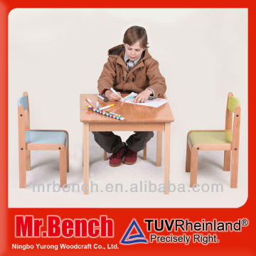 Children writing table of beech wood for 2015