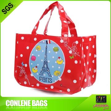 Glossy Lamination PP Non Woven Advertising Bags