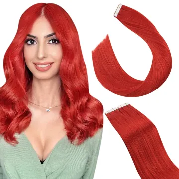 Silky straight high quality double drawn colored Tape human hair extensions Tape-in Hair extension tape weft hair extensions