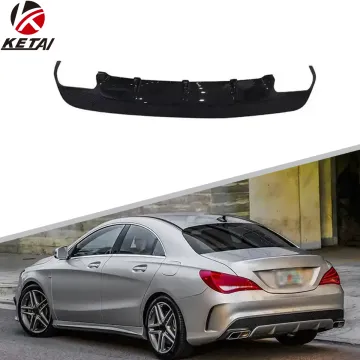 Carbon Look Rear Diffuser Bumper Accessories for BENZ W117 AMG 2013-2015