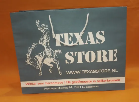 rope handle paper shopping bag