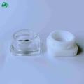 Nuovo Design Design Square Clear Cr Glass Concentrate Conteiner