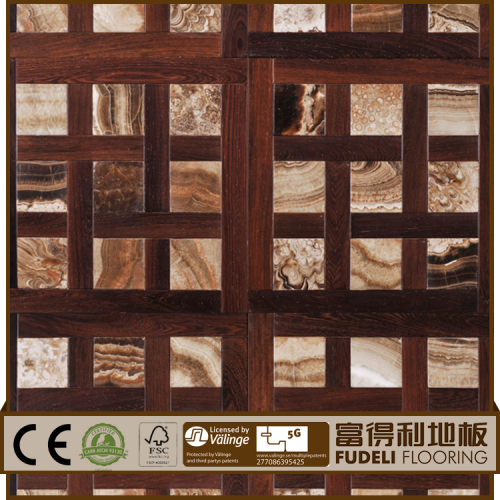 art design oak parquet flooring 590x590mm