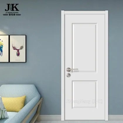 JHK-017 Engineering Wood Door Frame Hot Solid Wood Door Basa Wood Door