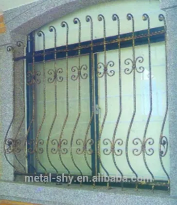House iron window guard