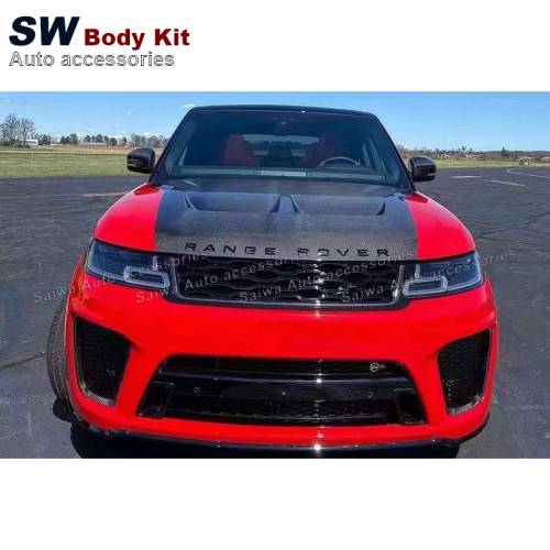 High Quality Carbon Fiber SVR Style Hood for Land Rover Range Rover Sport SVR Engine Upgrade
