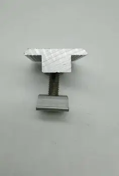 Aluminum alloy extrusion anodized mid clamps sets