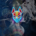 ماسک LED Light Up Fox Kitsune Cosplay