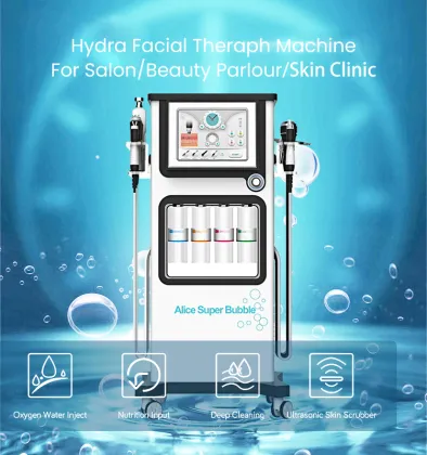 7 in 1 beauty equipment Hydra Dermabrasion Peeling oxygeno facial machine