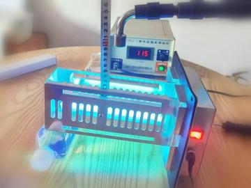 UV Light purifying for HVAC ventilation air ducts