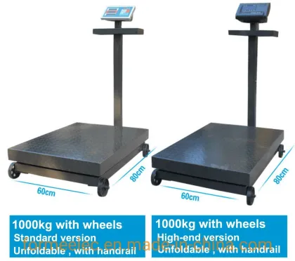 Weight Scale Electronic Scale 300kg Platform Scale 600kg Platform Balance Platform Weigher