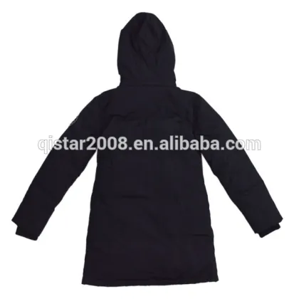 Fashion Women's Windbreaker Long Down Jacket