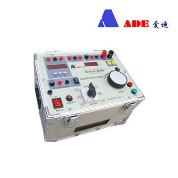 Teste de sistema de energia com testador de relé AD303B